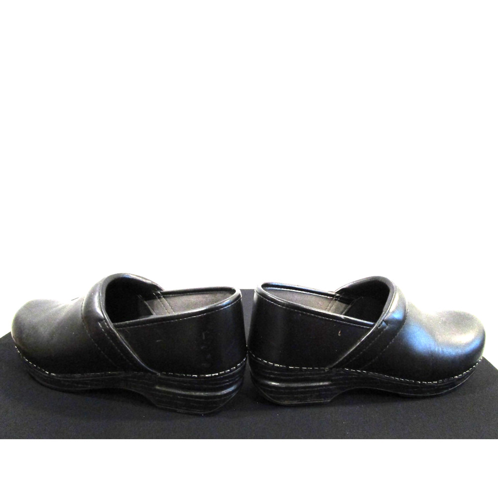 Dansko XP Professional Black Leather Clogs Shoes Women Sz 39 EU/ 8.5 US - Picture 7 of 9